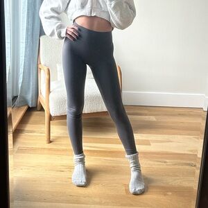 Lounge Essential Leggings in Smoked Blue